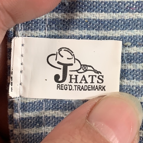 Saint Louis Zoo Engineer Train Conductor Cap Youth 59cm Hickory Stripe Snapback - Picture 16 of 17